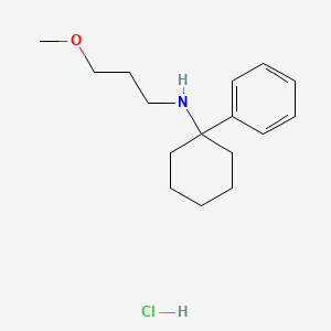 molecular formula C16H26ClNO B594155 PCMPA (hydrochloride) CAS No. 1934-63-0