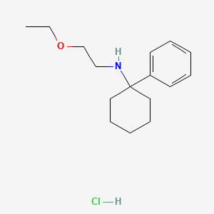 molecular formula C16H26ClNO B594156 PCEEA (hydrochloride) CAS No. 1798021-89-2
