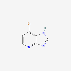 molecular formula C6H4BrN3 B594177 7-溴-3H-咪唑并[4,5-b]吡啶 CAS No. 1207174-85-3
