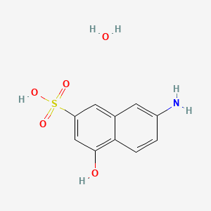 molecular formula C10H11NO5S B594207 6-AMino-1-naphthol-3-sulfonic Acid Hydrate CAS No. 139123-66-3
