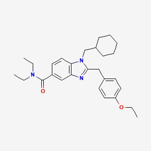 molecular formula C28H37N3O2 B594214 Mchb-1 CAS No. 1046140-32-2