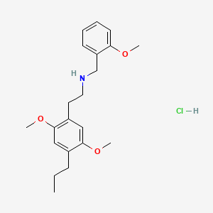 molecular formula C21H30ClNO3 B594216 25P-Nbome hydrochloride CAS No. 1539266-43-7