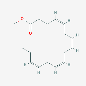molecular formula C17H26O2 B594233 Methyl (4Z,7Z,10Z,13Z)-hexadeca-4,7,10,13-tetraenoate CAS No. 873108-81-7
