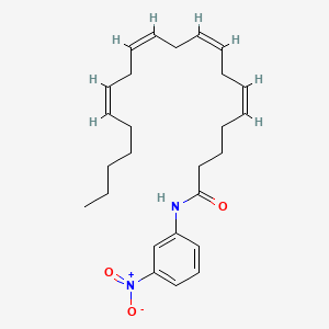 molecular formula C26H36N2O3 B594248 Arachidonoyl m-Nitroaniline 