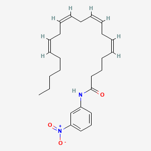 molecular formula C26H36N2O3 B594248 Arachidonoyl m-Nitroaniline CAS No. 1175954-87-6