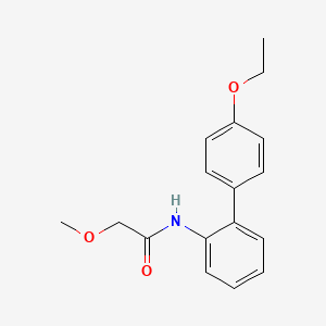 molecular formula C17H19NO3 B5942980 N-(4'-ethoxybiphenyl-2-yl)-2-methoxyacetamide 