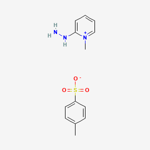 molecular formula C13H17N3O3S B594326 2-Hydrazino-1-methylpyridinium tosylate CAS No. 1404375-16-1