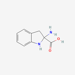 2-Aminoindoline-2-carboxylic acid