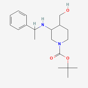 1-Boc-3-(1-phenylethylamino)-4-piperidinemethanol