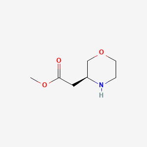 (S)-Methyl 2-(morpholin-3-yl)acetate