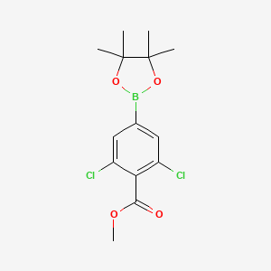 Methyl 2,6-dichloro-4-(4,4,5,5-tetramethyl-1,3,2-dioxaborolan-2-yl)benzoate