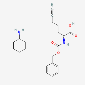 Cbz-L-bishomopropargylglycine CHA salt