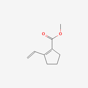 2-Vinyl-cyclopent-1-enecarboxylic acid methyl ester