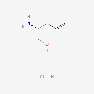 (R)-2-Aminopent-4-en-1-ol hydrochloride