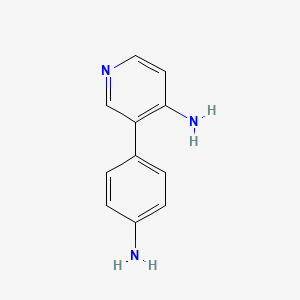 3-(4-Aminophenyl)pyridin-4-amine