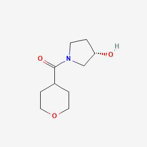 (S)-(3-Hydroxypyrrolidin-1-yl)(tetrahydro-2H-pyran-4-yl)methanone