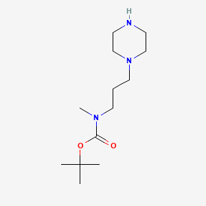 tert-butyl Methyl(3-(piperazin-1-yl)propyl)carbamate