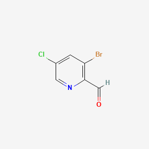 3-Bromo-5-chloropyridine-2-carbaldehyde