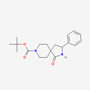 Tert-butyl 1-oxo-3-phenyl-2,8-diazaspiro[4.5]decane-8-carboxylate