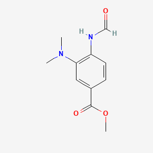 Methyl 3-(dimethylamino)-4-formamidobenzoate