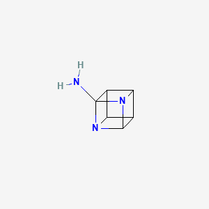 1,3-Diazapentacyclo[4.2.0.02,5.03,8.04,7]octan-2-amine
