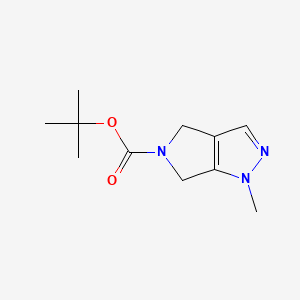 tert-Butyl 1-methyl-4,6-dihydropyrrolo[3,4-c]pyrazole-5(1H)-carboxylate
