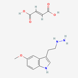 3-(2-hydrazinylethyl)-5-methoxy-1H-indole fumarate