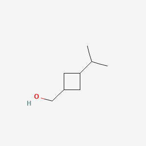 molecular formula C8H16O B594503 (3-异丙基环丁基)甲醇 CAS No. 1269291-96-4
