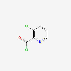 molecular formula C6H3Cl2NO B594514 3-Chloropyridine-2-carbonyl chloride CAS No. 128073-02-9