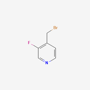 molecular formula C6H5BrFN B594537 4-Bromomethyl-3-fluoropyridine CAS No. 1227602-49-4