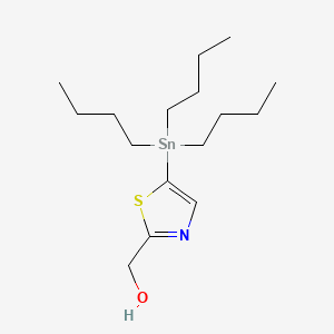 2-Hydroxymethyl-5-(tributylstannyl)thiazole