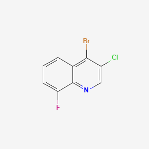 4-Bromo-3-chloro-8-fluoroquinoline