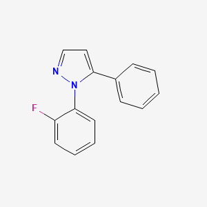 1-(2-fluorophenyl)-5-phenyl-1H-pyrazole