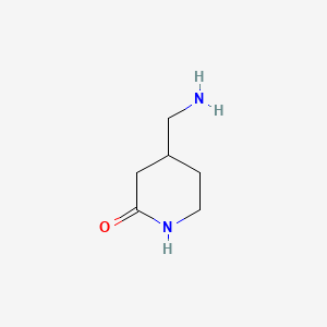 B594571 4-Aminomethyl-2-piperidone CAS No. 1234615-77-0