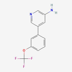 5-(3-(Trifluoromethoxy)phenyl)pyridin-3-amine