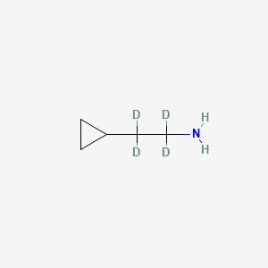2-Cyclopropylethan-1-amine-d4