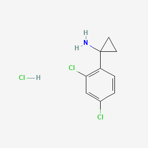 1-(2,4-Dichlorophenyl)cyclopropanamine hydrochloride