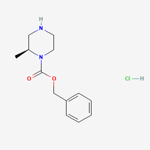 (s)-Benzyl 2-methylpiperazine-1-carboxylate hydrochloride