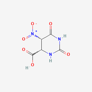 (4S,5S)-5-Nitro-2,6-dioxohexahydropyrimidine-4-carboxylic acid