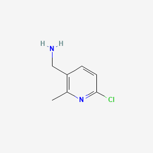 (6-Chloro-2-methylpyridin-3-YL)methanamine