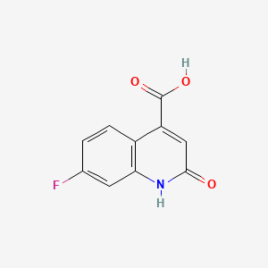 7-Fluoro-2-oxo-1,2-dihydroquinoline-4-carboxylic acid