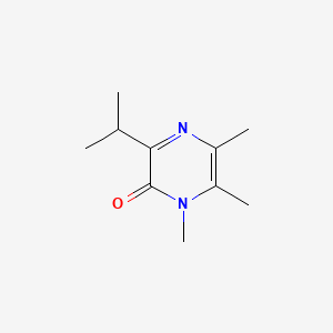 molecular formula C10H16N2O B594700 1,5,6-Trimethyl-3-(propan-2-yl)pyrazin-2(1H)-one CAS No. 128600-01-1