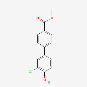 2-Chloro-4-(4-methoxycarbonylphenyl)phenol