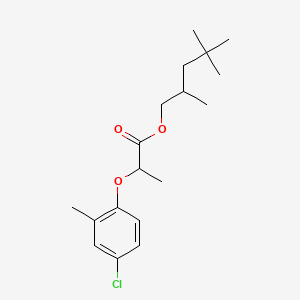 molecular formula C18H27ClO3 B594734 Mecoprop-2,4,4-trimethylpentyl ester CAS No. 217487-13-3