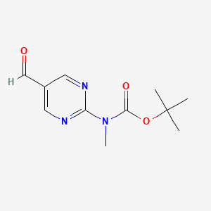tert-Butyl (5-formylpyrimidin-2-yl)(methyl)carbamate