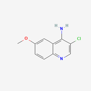 3-Chloro-6-methoxyquinolin-4-amine