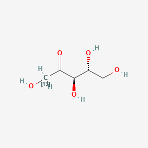 molecular formula C5H10O5 B594759 D-Ribulose-13C CAS No. 131771-70-5