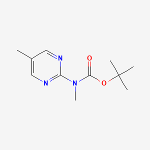 Tert-butyl methyl(5-methylpyrimidin-2-YL)carbamate