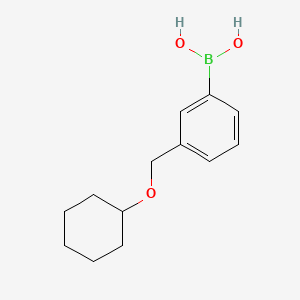 (3-((Cyclohexyloxy)methyl)phenyl)boronic acid