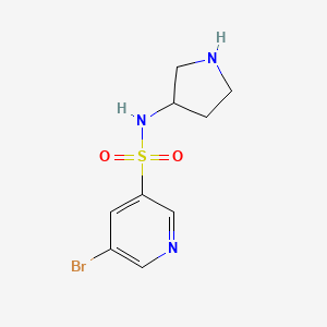 5-Bromo-n-(pyrrolidin-3-yl)pyridine-3-sulfonamide
